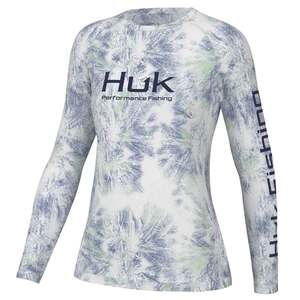 Huk Women's Aqua Dye Pursuit Performance Long Sleeve Fishing Shirt