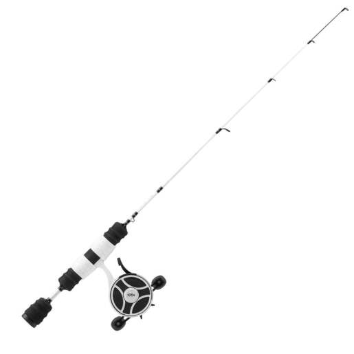 13 Fishing Whiteout Ice Fishing Spinning Rod and Reel Combo - 27.5