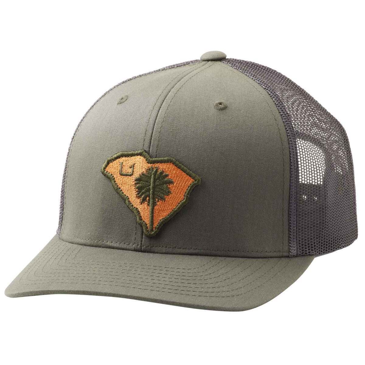 Huk Men's Palmetto State Trucker Adjustable Hat - Moss - One Size Fits ...