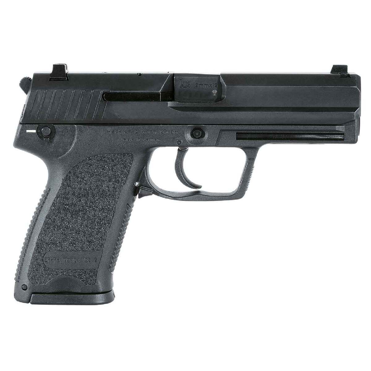 H&K USP Compact V1 9mm Luger 3.58in Black Steel Pistol - 10+1
