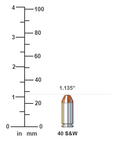 Ammo Caliber Size Chart