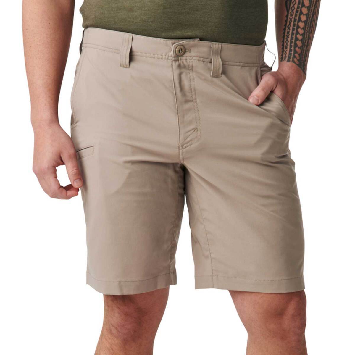 5.11 Tactical Dart Shorts for Men - Badlands Tan - 34