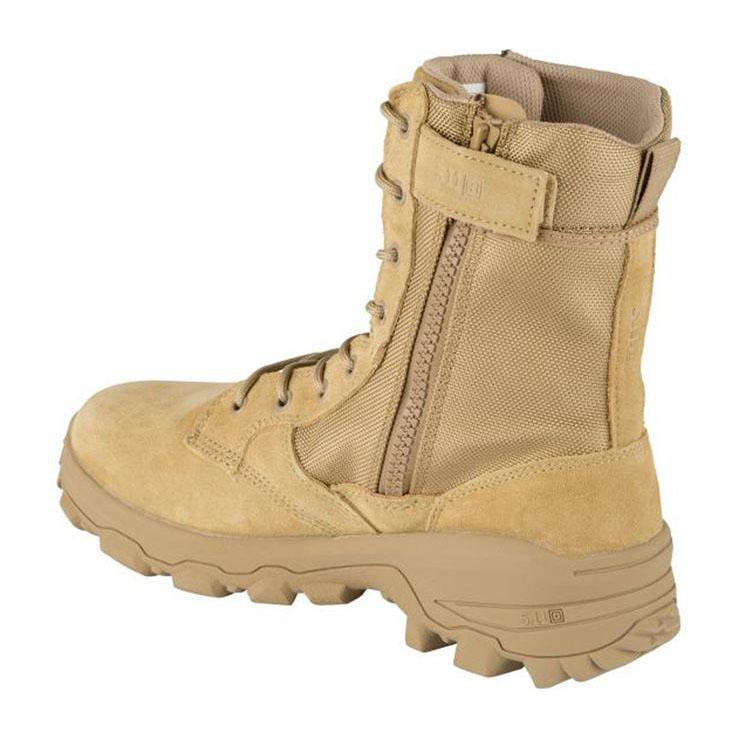 5.11 Men's Speed 3.0 Desert Tactical 8in Side Zip Boots - Coyote - Size ...