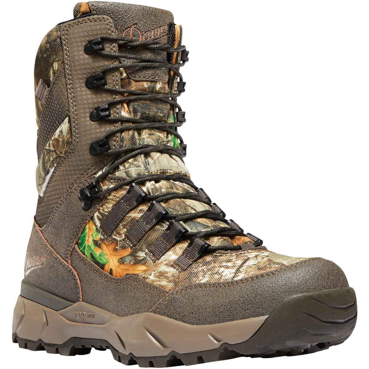 Danner Men's Vital Uninsulated Waterproof Hunting Boots Realtree Edge