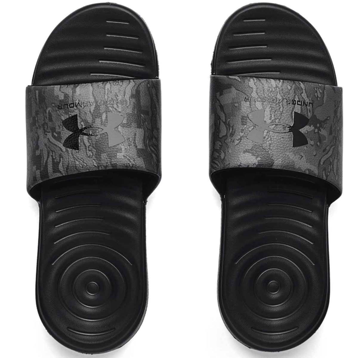 Under Armour Men's Ansa Graphic Slide Sandals - Black - Size 13 - Black ...