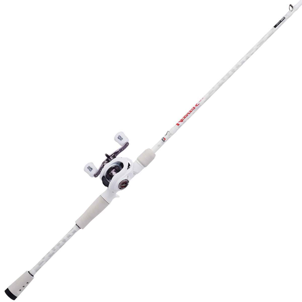 Abu Garcia Veritas Low Profile Baitcast Reel and Fishing Rod Combo
