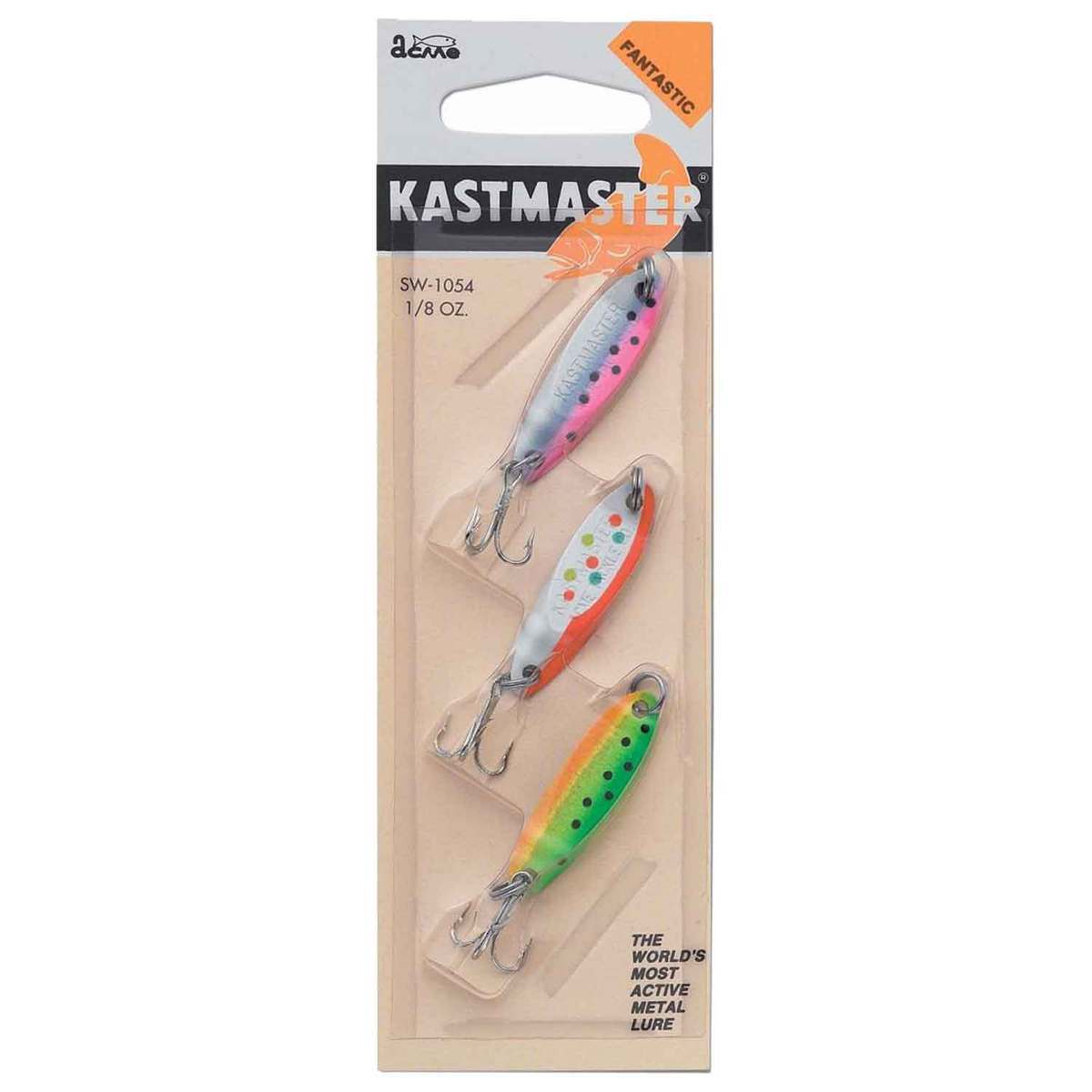 Acme Kastmaster Lures 3 Pack, 1/4 oz., Topwater Lures 