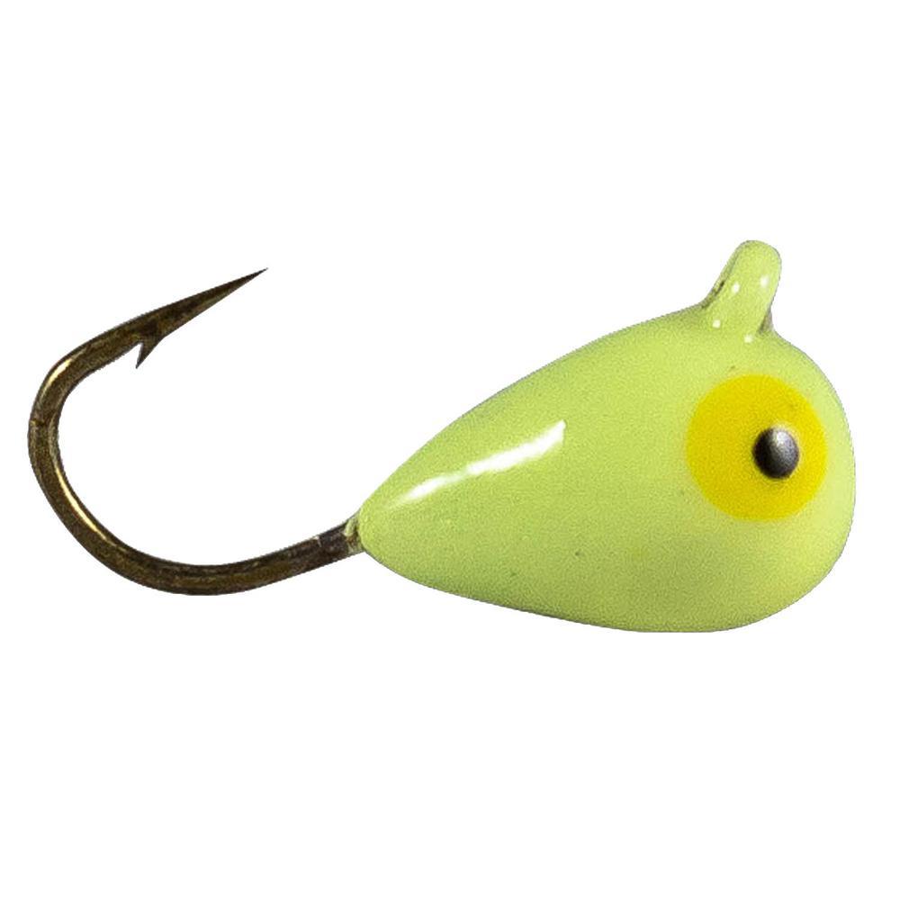 Acme ProGrade Tungsten Ice Fishing Jig Glow, 2mm Glow Sportsman