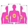Allen EZ Aim Fun In The Pink Silhouette Paper Shooting Targets - 3 Pack - Pink 23in x 35in