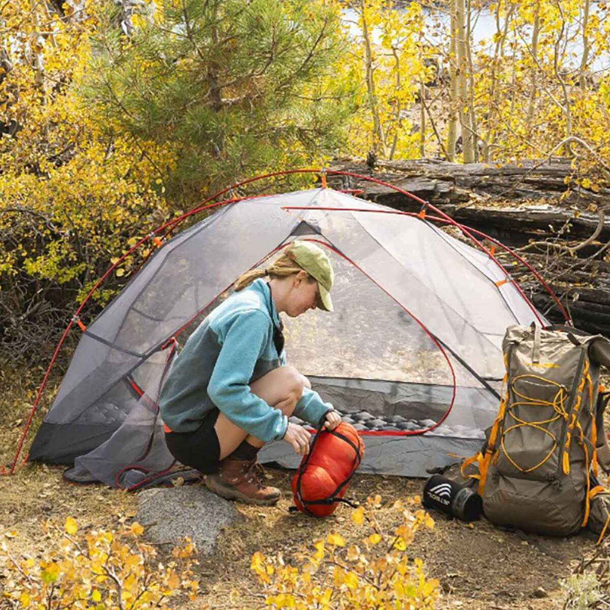 ALPS Mountaineering Helix 1-Person Backpacking Tent - Gray | Sportsman ...