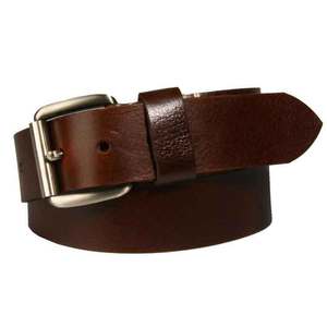 American Endurance Men's Full Grain Leather Belt with Hand Tacked ...