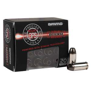 Ammo Inc Night Ops 40 S&W 105gr HP Frangible Handgun Ammo - 20 Rounds