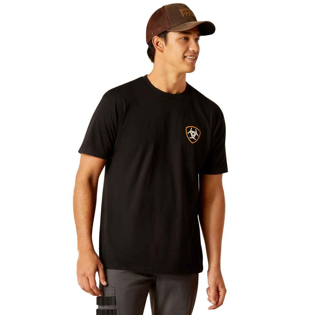 Ariat Men's DMND Mountain Short Sleeve Work Shirt | Sportsman's Warehouse