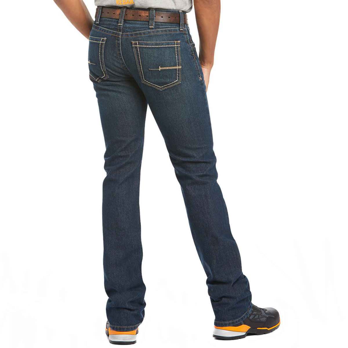 Ariat Men's Rebar M7 Low Rise Slim Fit Straight Leg Jeans - Bodie ...