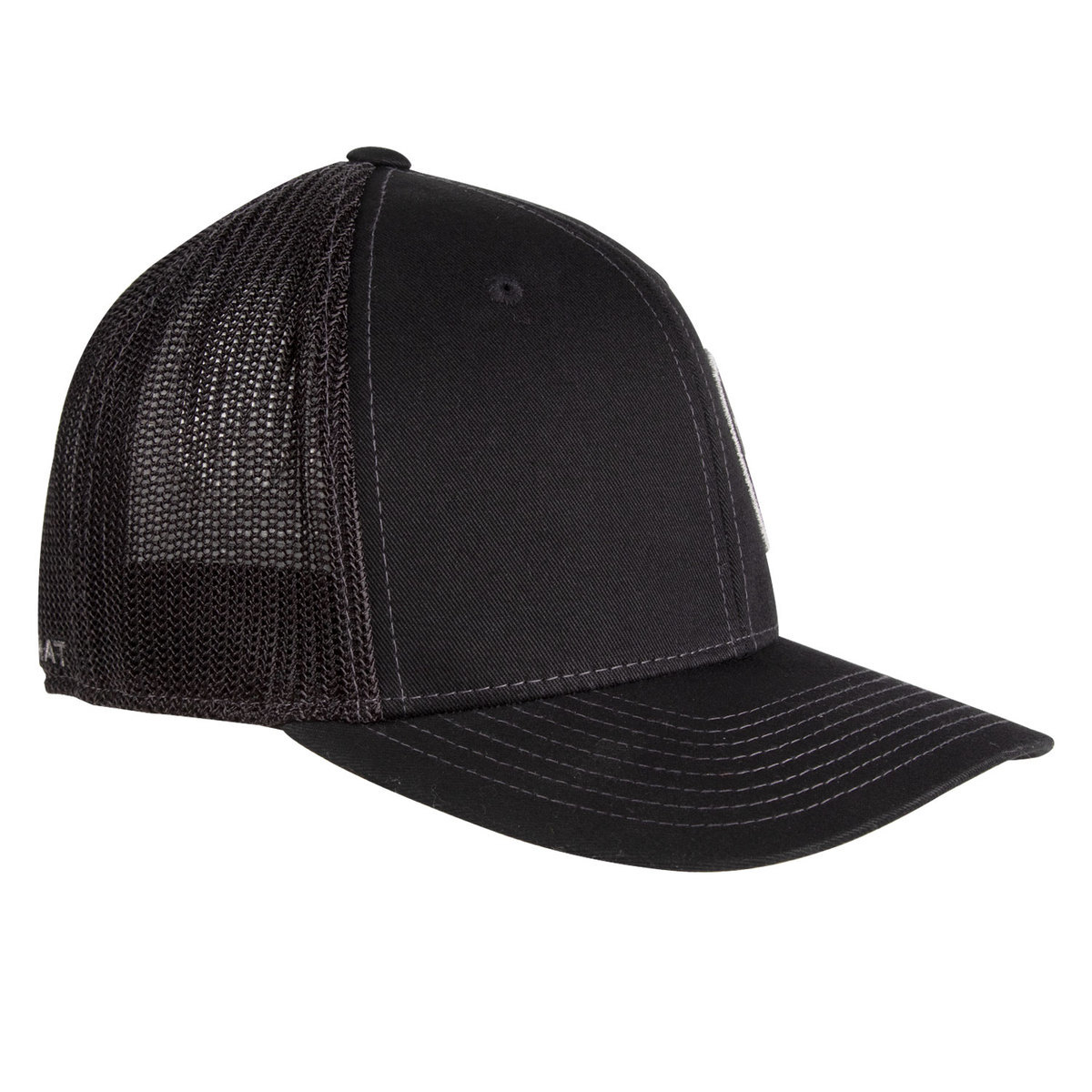 Ariat Men\'s Offset Black Logo Most Fits Warehouse | One Size Hat Black Flexfit - - Sportsman\'s
