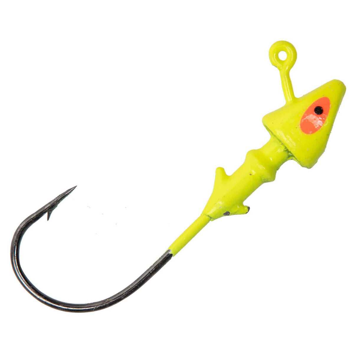 Bait Rigs Tackle Slo Poke Long Shank Jig Swimbait Jig Head Chartreuse