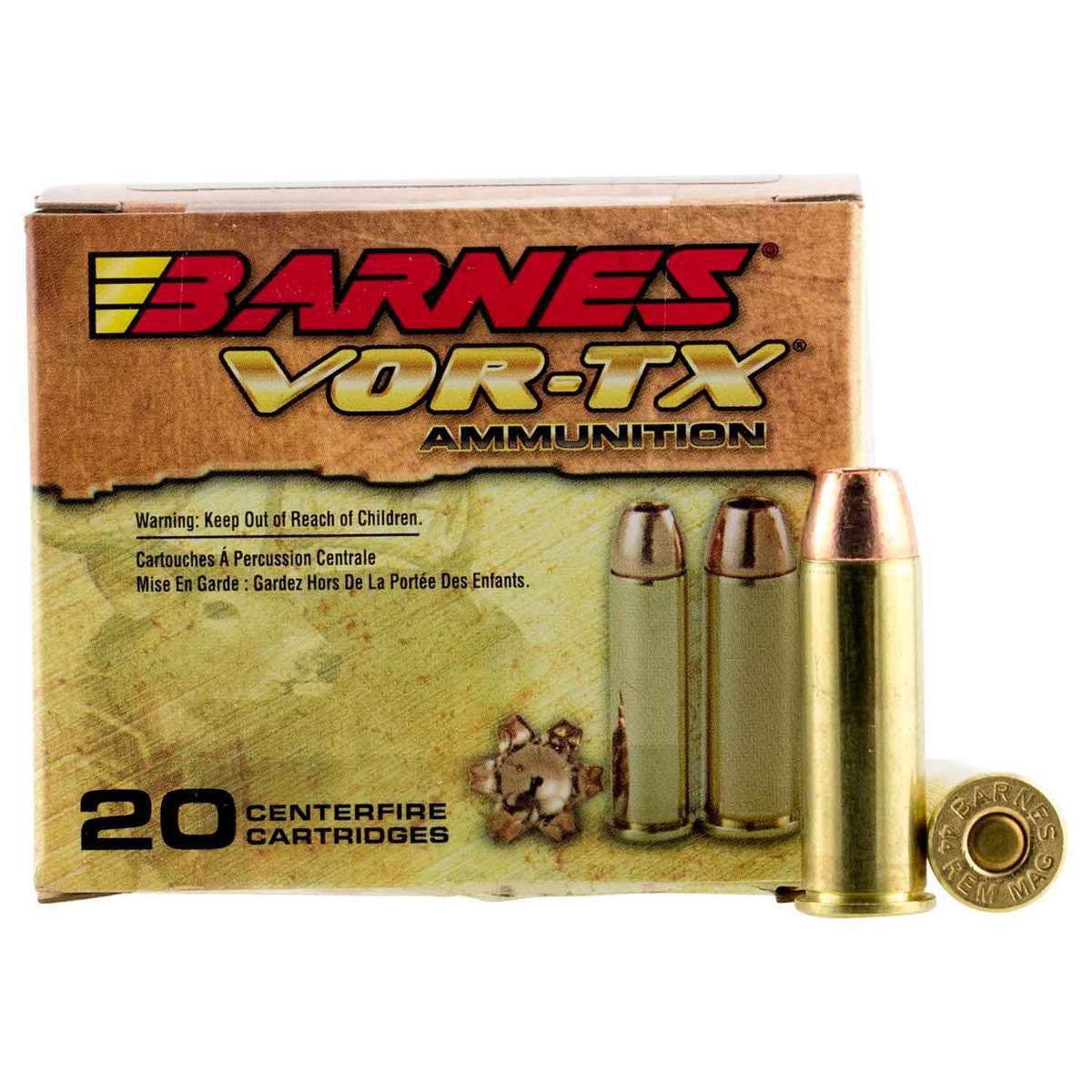 44 Mag, Spent Brass Bullet Casings, 15 pieces, Used Bullet Shells