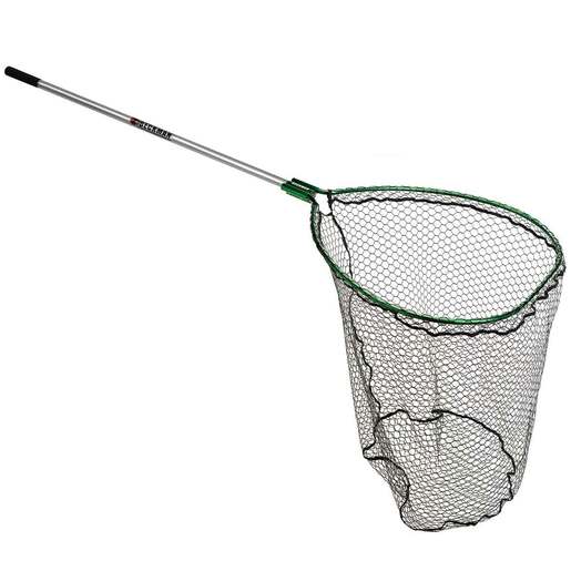  Ranger Nets Knotless Flat Bottom Rubber Coated Net with  Telescopic Octagon Handle, 25x25-Inch, Black : Fishing Nets : Sports &  Outdoors