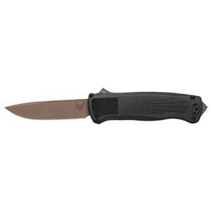 Benchmade Shootout 3.49 inch Automatic Knife - Black