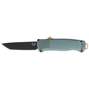 Benchmade Shootout 3.49 inch Automatic Knife - Sage Green