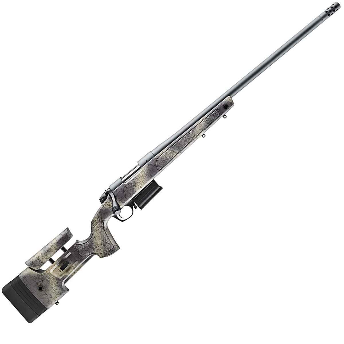 Bergara B 14 Wilderness Hmr Sniper Gray Cerakote Bolt Action Rifle 7mm Remington Magnum 24in 9035