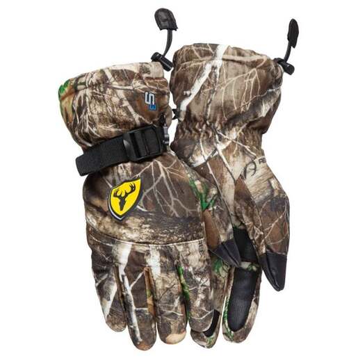 Stay Warm and Grip with Mossy Oak Country DNA Men's Ragg Wool Hunting Gloves