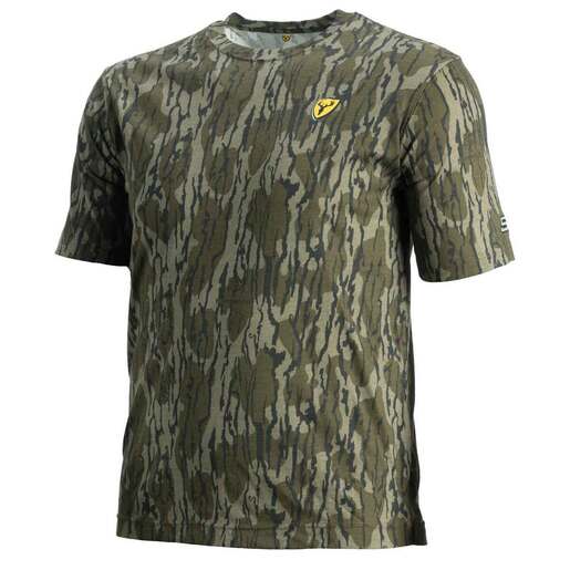 Mossy Oak Country DNA Men Short Sleeve Scent Control Hunting Camouflage Tee  Shirt 