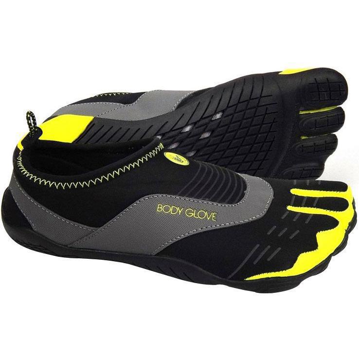 Body Glove Men's 3T Barefoot Cinch Water Shoe - Black/Yellow 8 ...