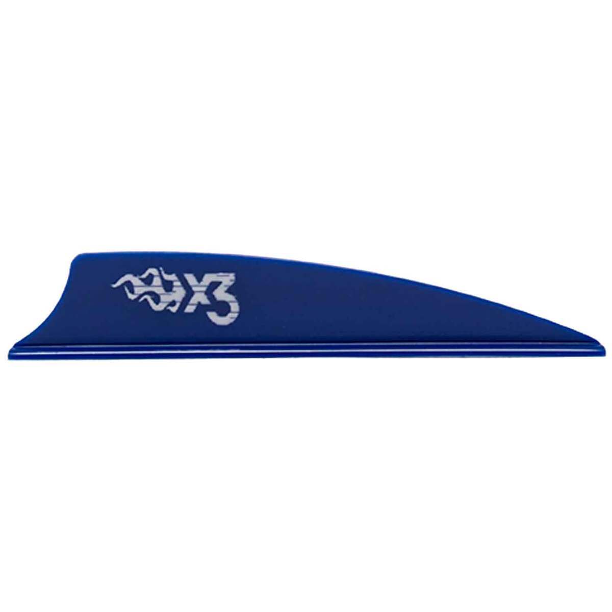 Bohning X3 225in Blue Vanes 100 Pack Sportsmans Warehouse