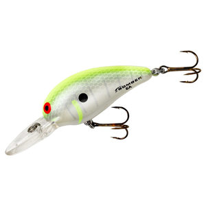 Bomber Model A Crankbait - Chartreuse Shad, 3/8oz, 2-1/8in, 6-8ft