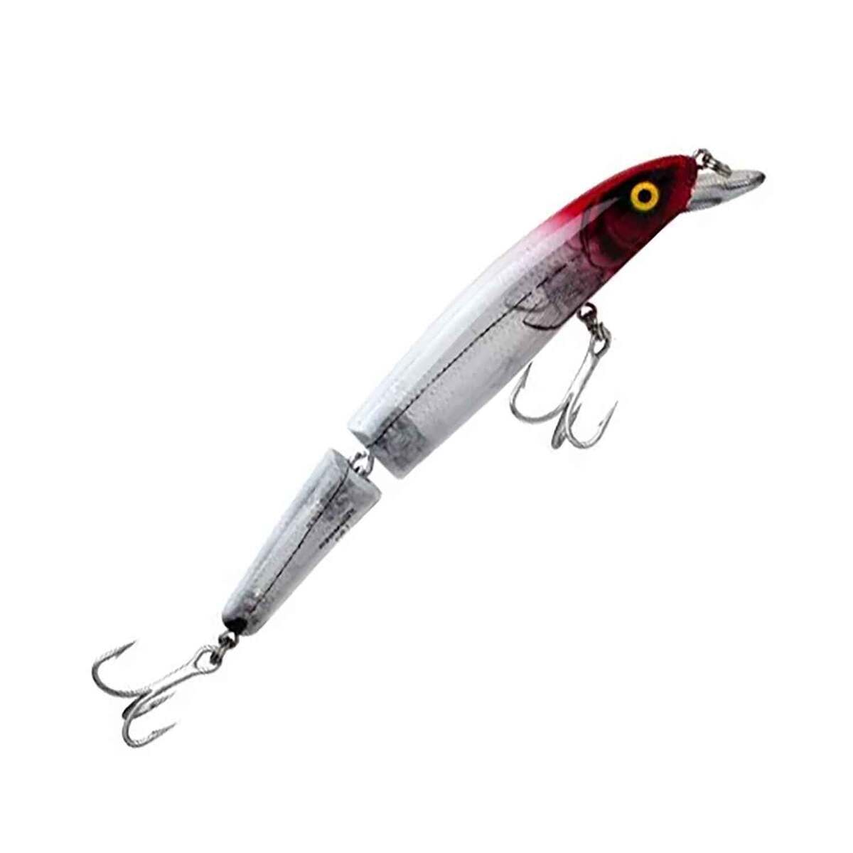 Bomber Heavy Duty Jointed Long A Silver Flash /Red Head