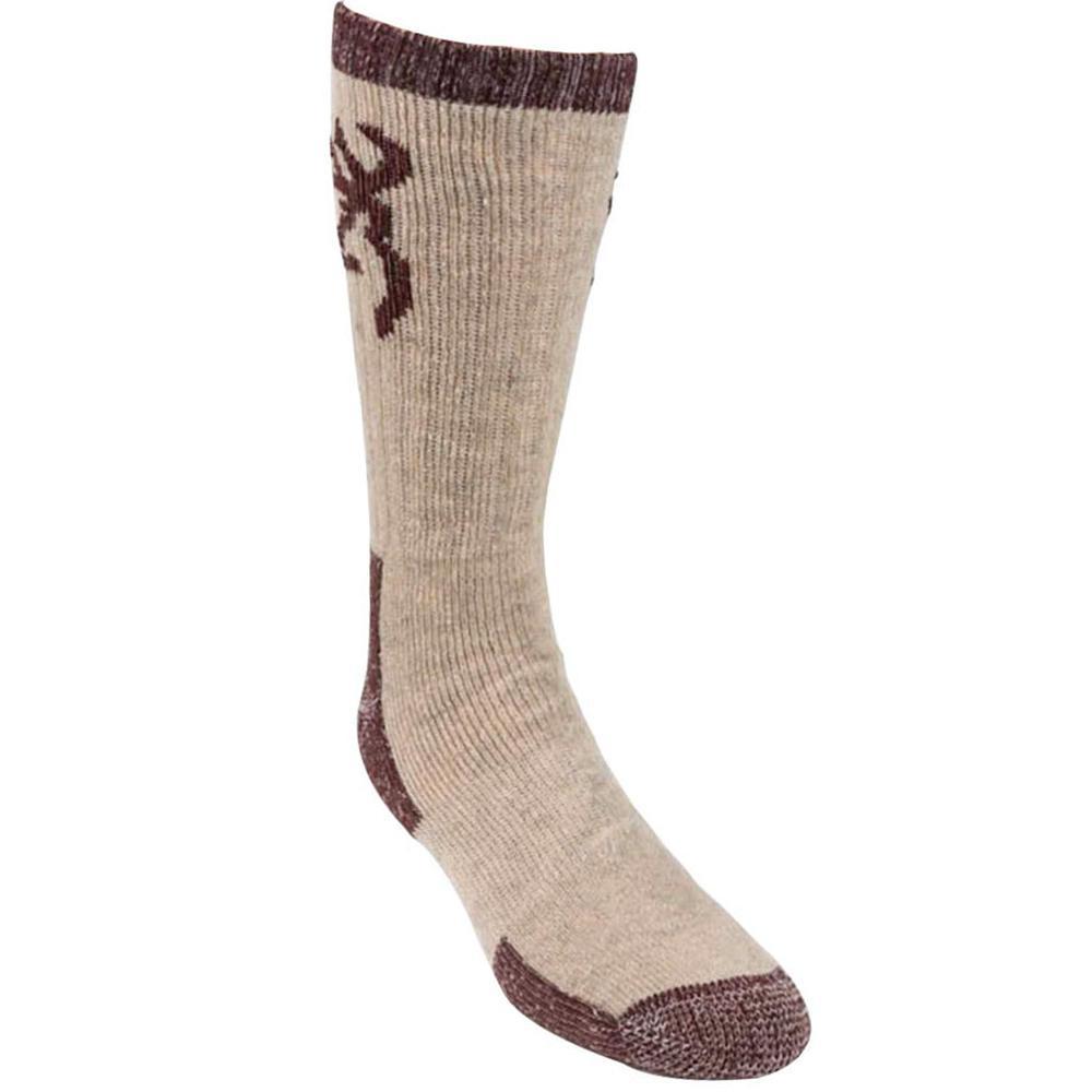 Browning Men's Antler Poplar 2 Pack Hunting Socks - Maroon/Blue - L ...