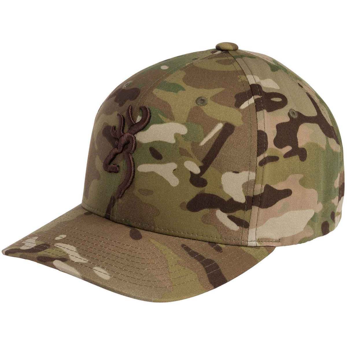 Browning Men's Phantom Camo Fitted Hat | Sportsman's Warehouse