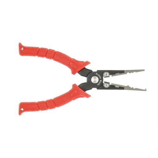P-Line S.S. Split Ring Fishing Plier w Cutter – Red, 6-1/4in