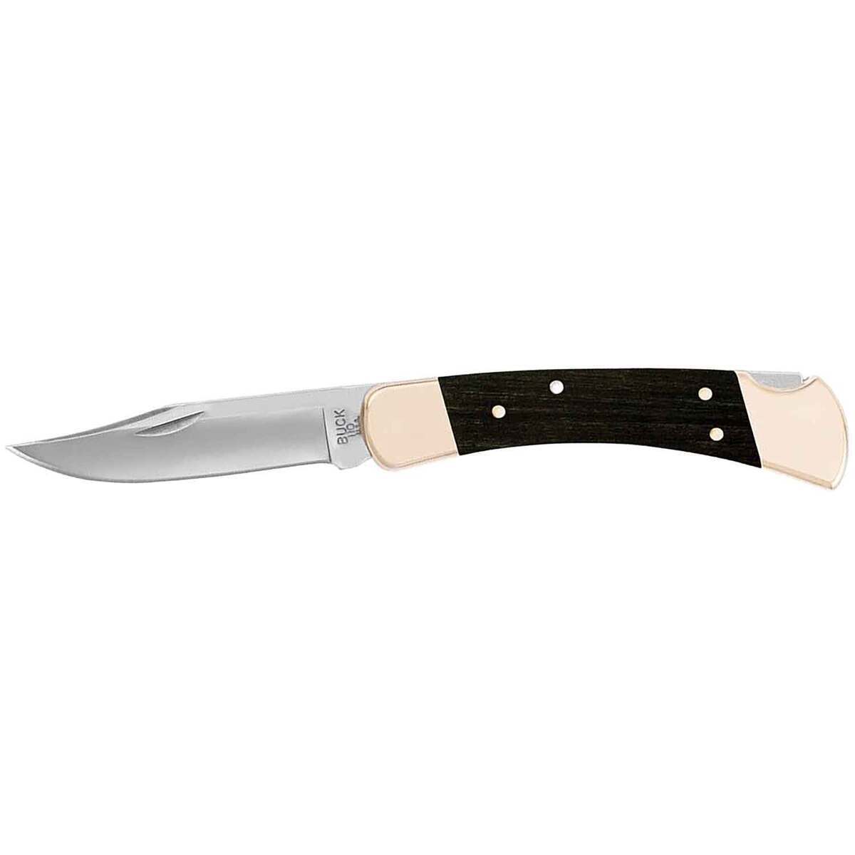 NEW Buck 110 Folding Hunter Knife 0110BRS-C Classic Folding Knife with  Sheath