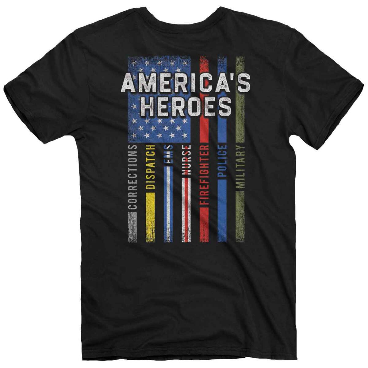Buck Wear Men's America's Heroes Short Sleeve Casual Shirt | Sportsman ...