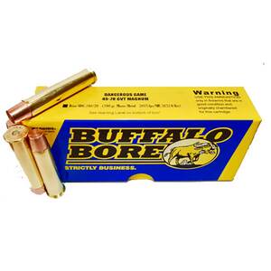 Buffalo Bore Smokeless Black Powder Equivalent Ammo 45-70 Government