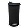 Camelbak MultiBev 22oz Narrow Mouth Insulated Bottle With Silicone Lid - Black - Black