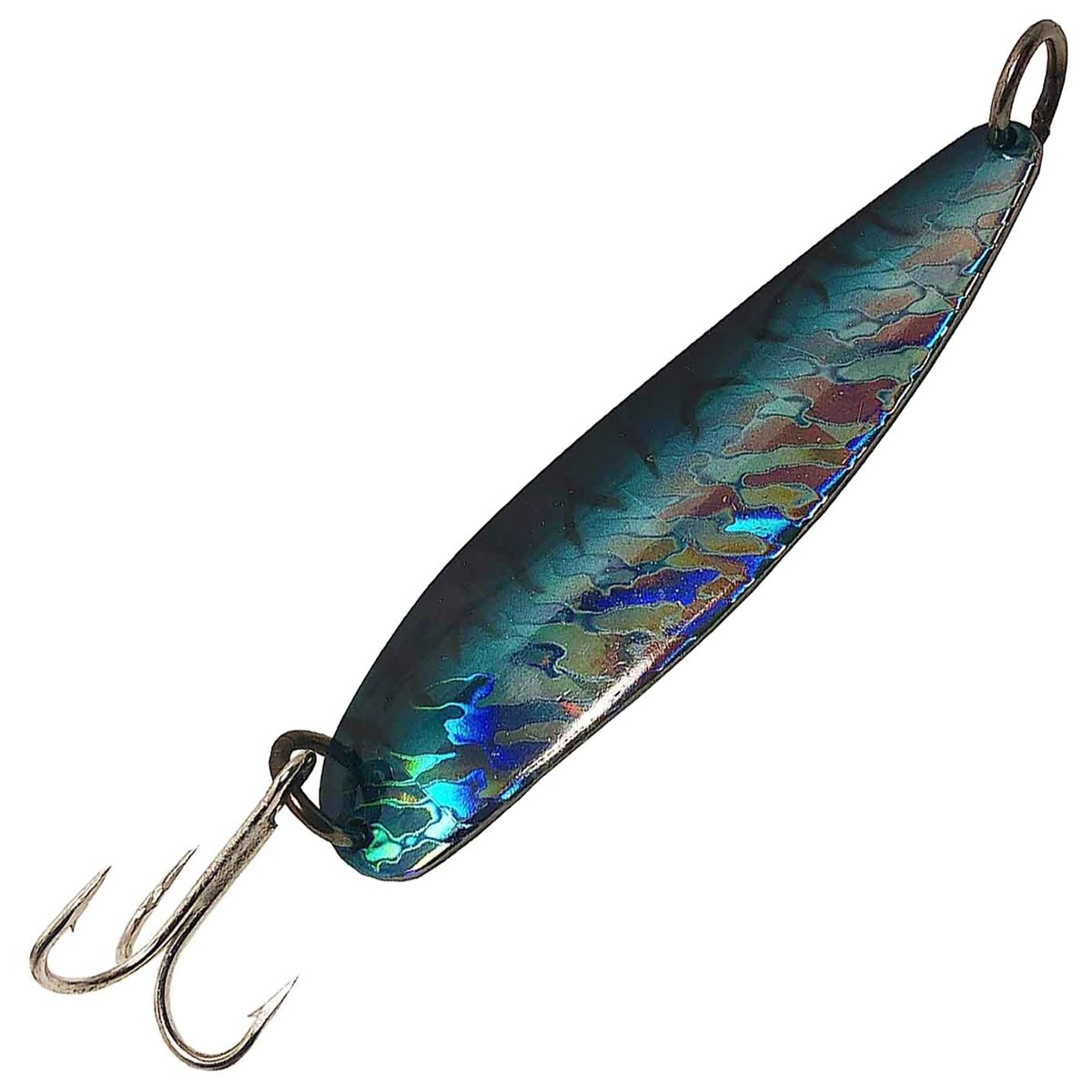 Candy Bar Lures Twister Spoon - Chrome/Silver Prism by Sportsman's Warehouse