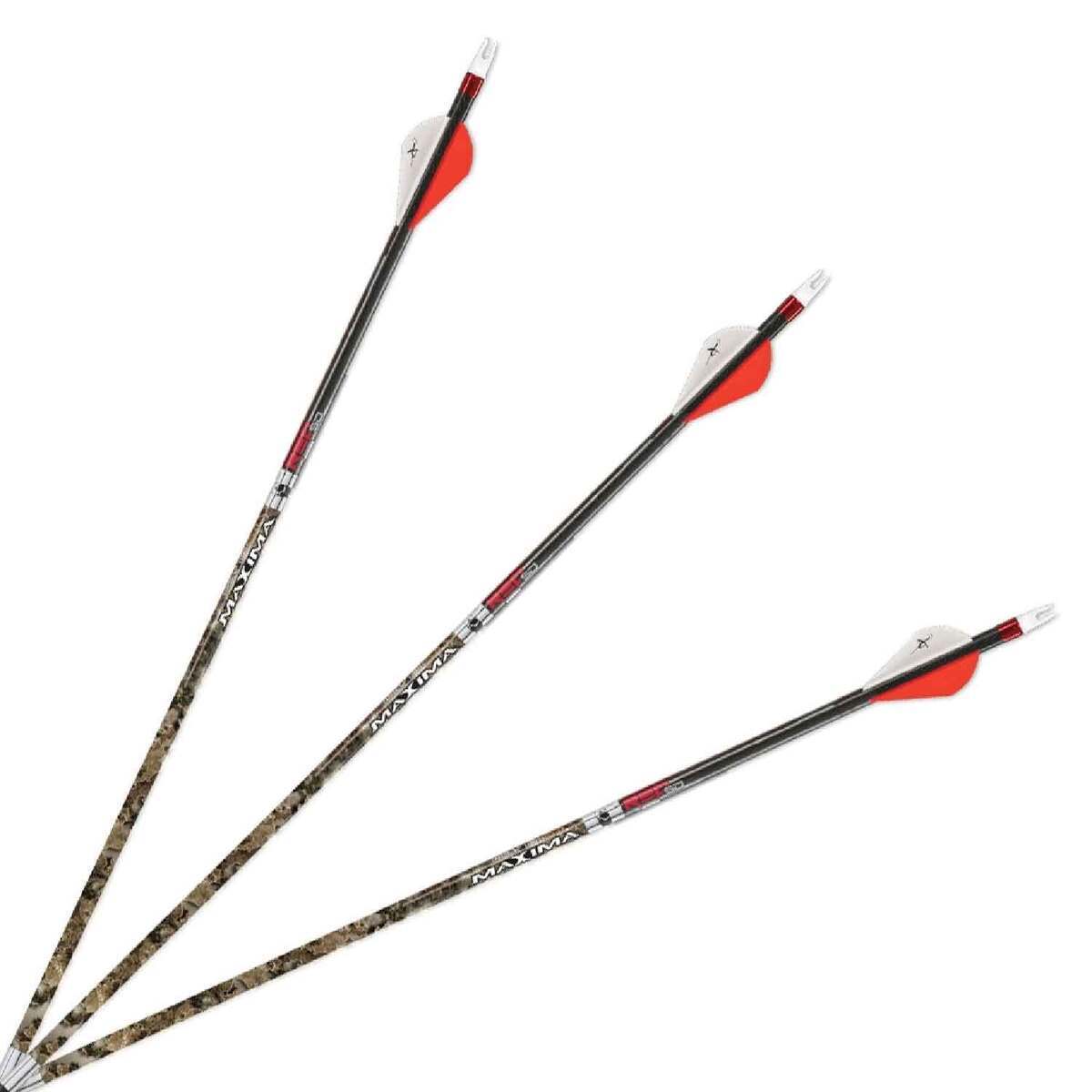 Carbon Express Maxima Red Contour 400 spine Carbon Arrows - 12 Pack ...