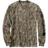 Carhartt Men's Mossy Oak Bottomland Pocket Camo Logo Long Sleeve Casual Shirt - XL - Mossy Oak Bottomland XL