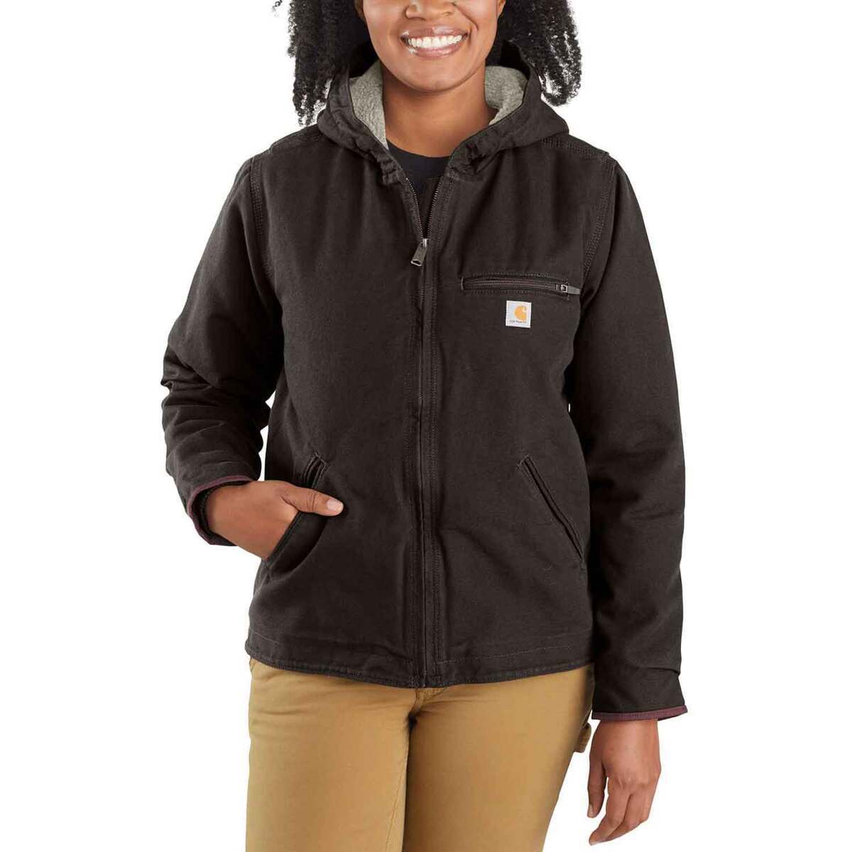 Geschiktheid kiezen Verslijten Carhartt Women's Loose Fit Washed Duck Insulated Jacket | Sportsman's  Warehouse