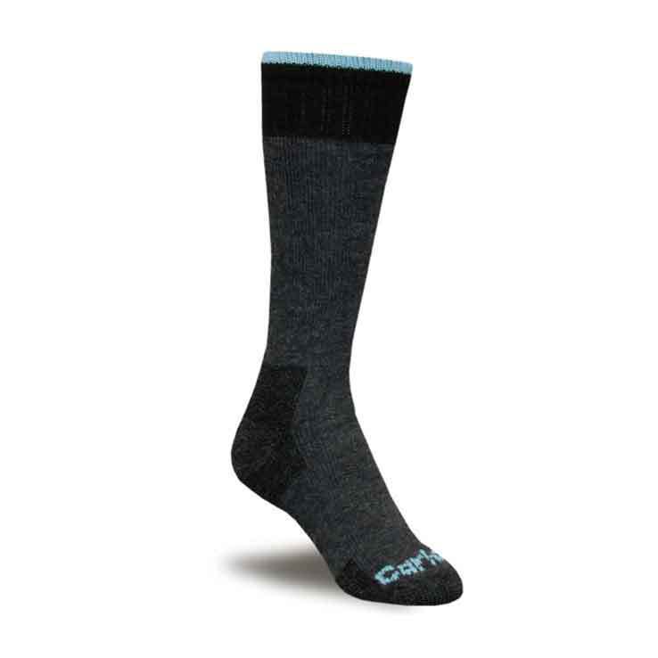 Carhartt Womens Merino Wool Blend Boot Socks - Charcoal M | Sportsman's ...