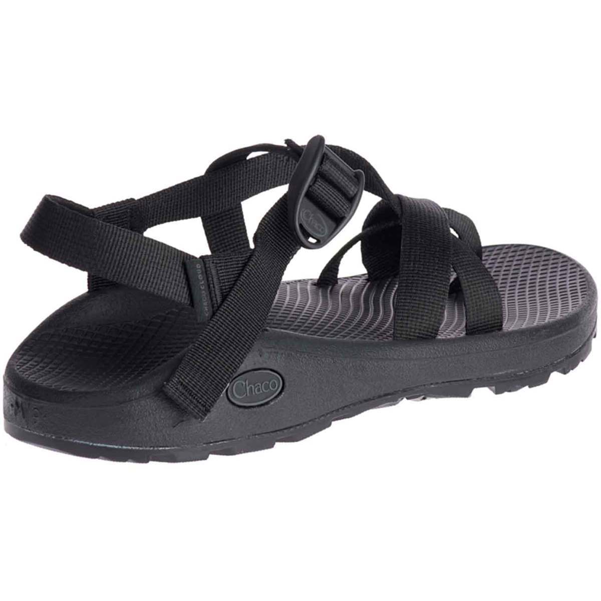 Chaco Men's Z/Cloud 2 Open Toe Sandals - Black - Size 12 - Black 12 ...