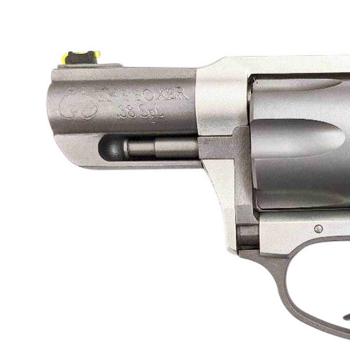 Charter Arms Boxer 38 Special 2.2in Stainless Revolver 6 Rounds