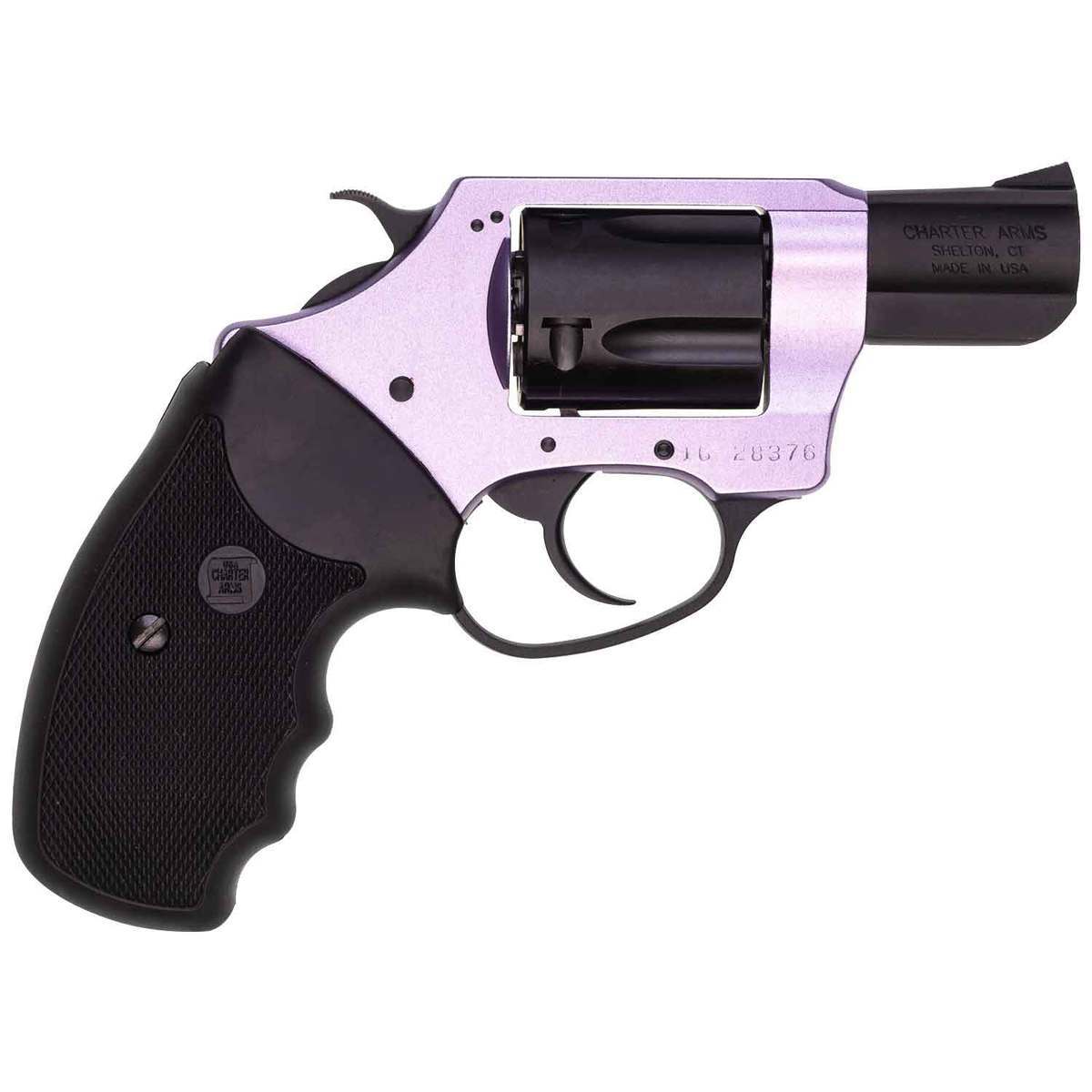 Charter Arms Lavender Lady 38 Special 2in Black/Lavender Revolver 5