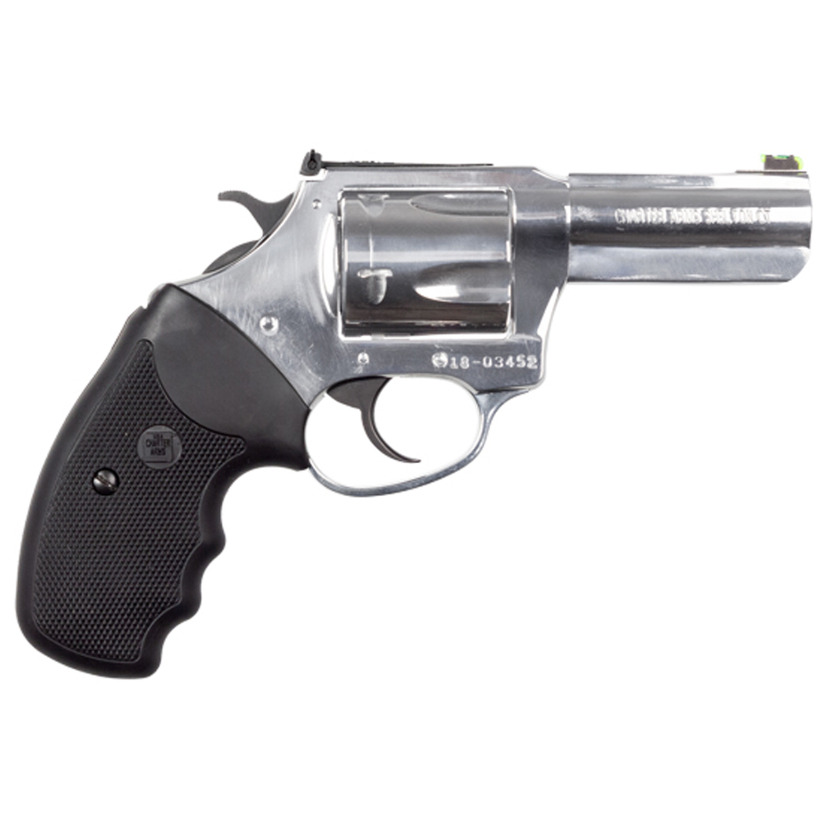 Charter Arms Mag Pug 357 Magnum 3in Stainless Steel Revolver 5 Rounds