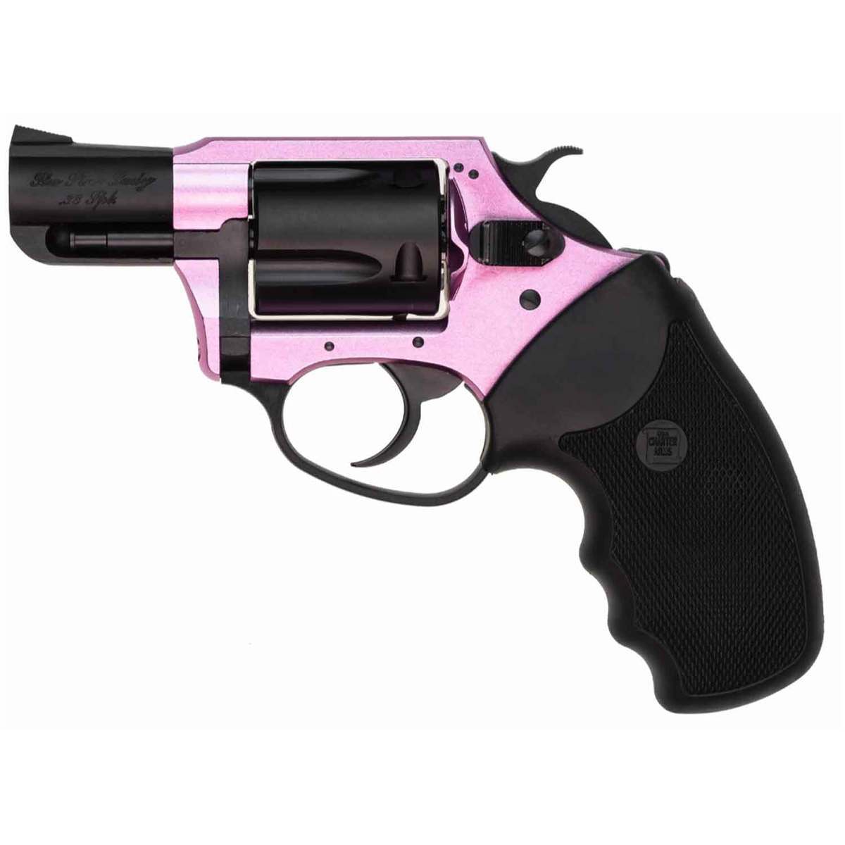 Charter Arms Pink Lady 38 Special 2in Pink/Black Revolver 5 Rounds