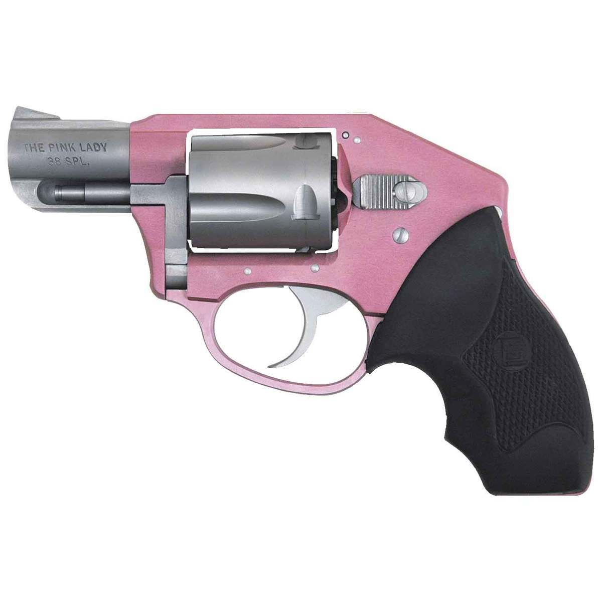 Charter Arms Pink Lady 38 Special 2in Pink/Stainless Revolver 5