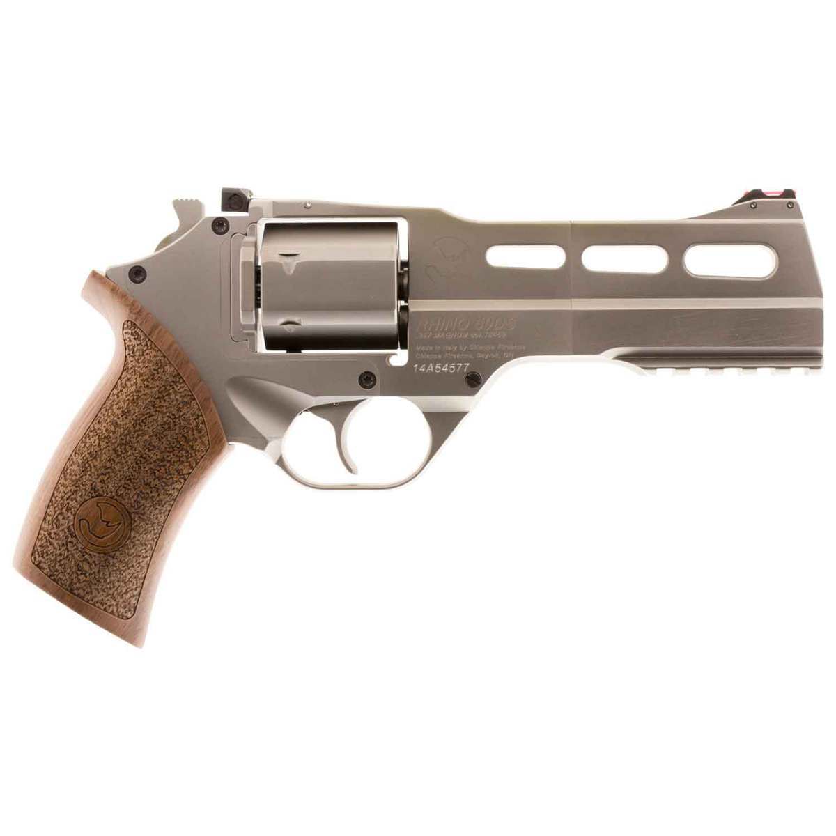 Chiappa Rhino 50sar 357 Magnum 5in Nickel Plated Revolver 6 Rounds California Compliant 0271